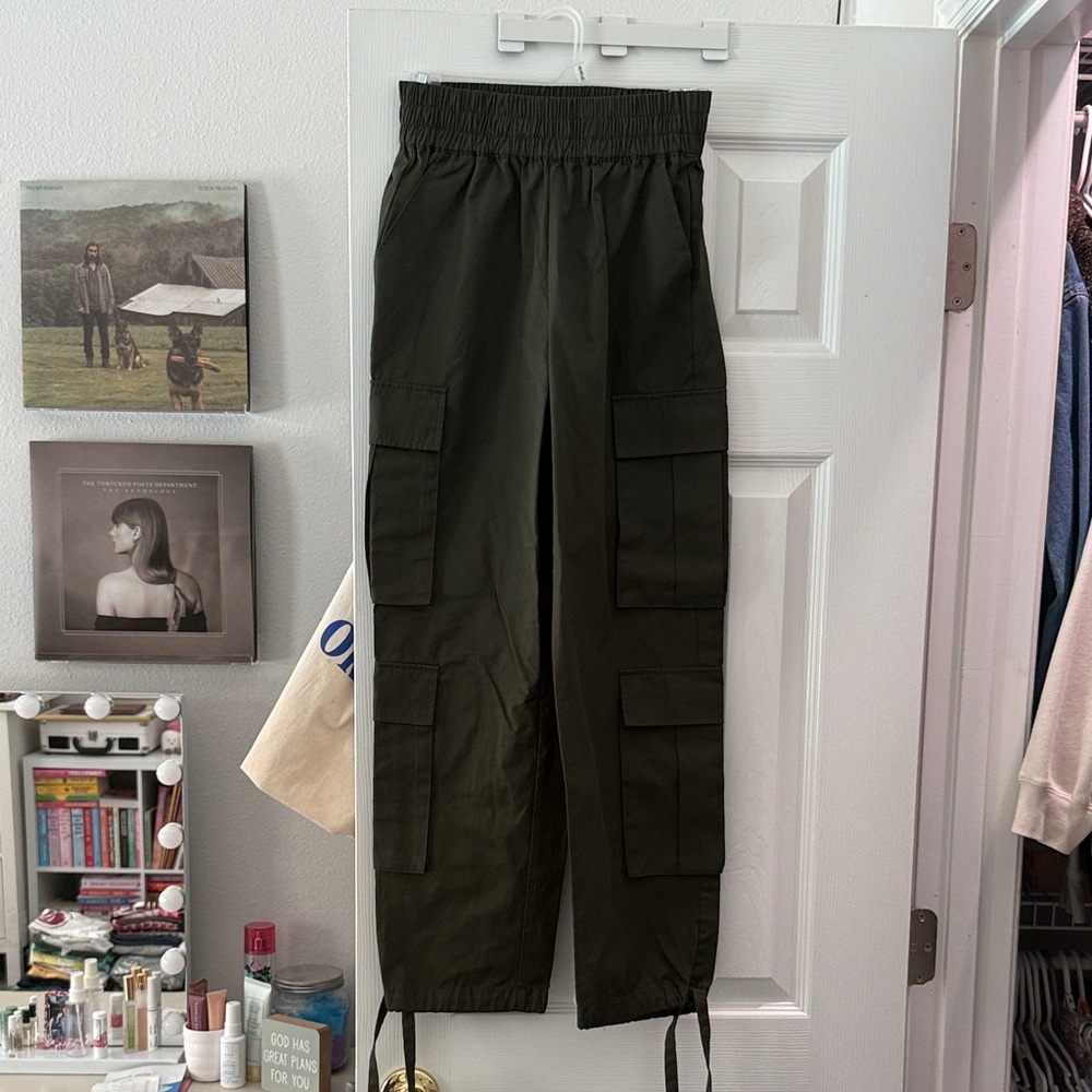 Olive Cargo Pants